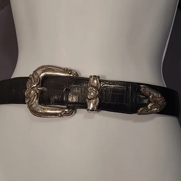 Brighton | Accessories | Brighton Black Leather Crocodile  display picture 2